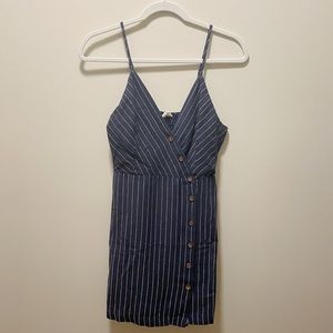 LA Hearts Juniors Button Front Mini Dress Medium